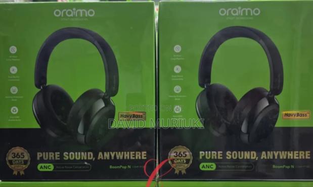Oraimo Boompop N Ohp-915n *65hrs Playtime Active Noise Cancellation*