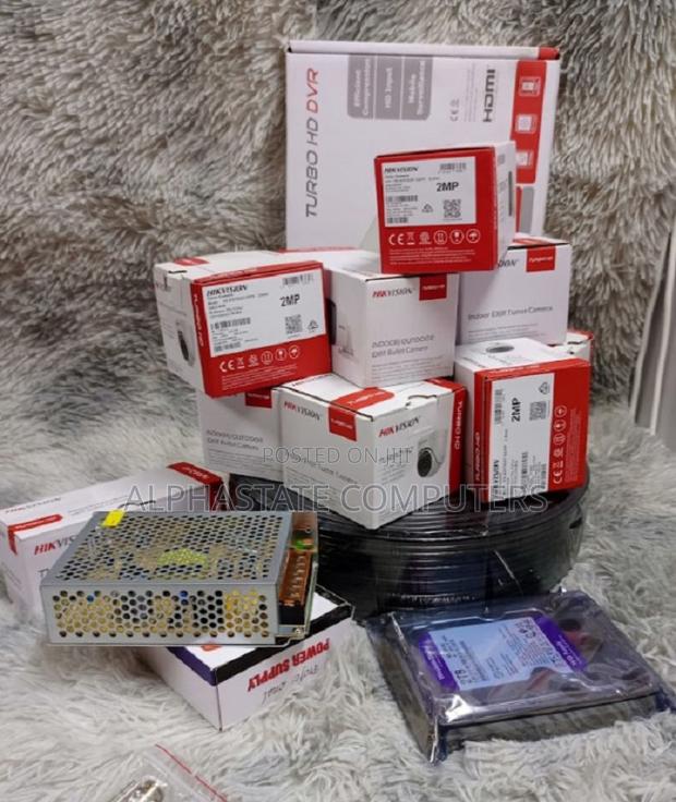 4-Camera Security System 1080p Smart CCTV Kit With Waterproof - main view