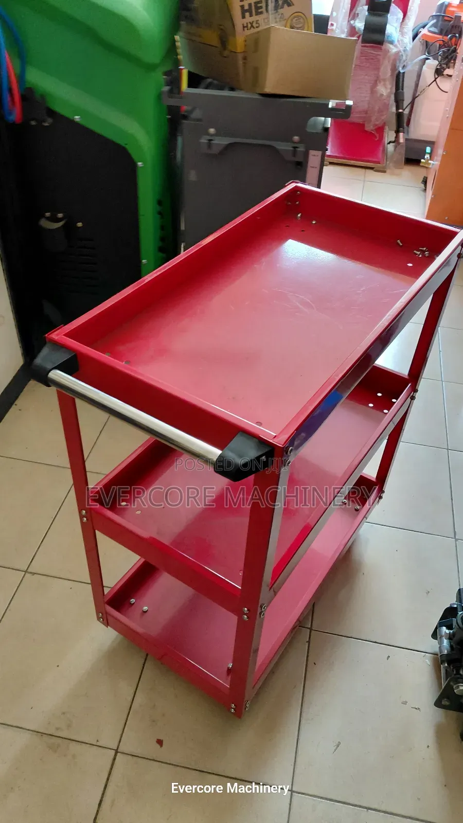 Heavy Quality Garage Tools Trolley 3drawers Empty