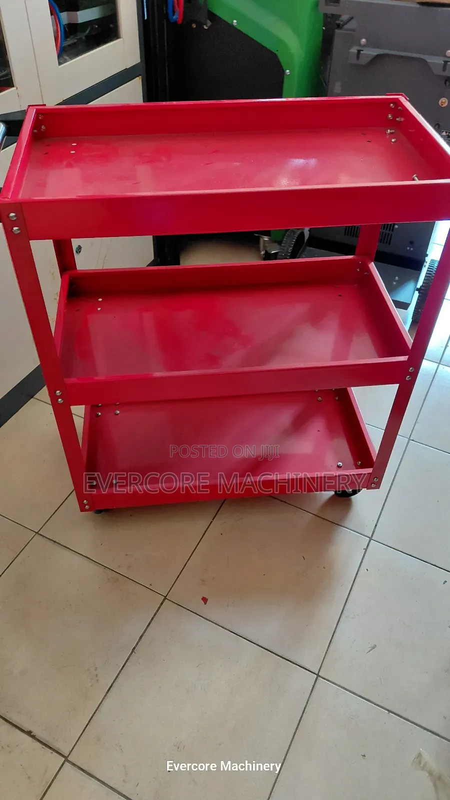 Heavy Quality Garage Tools Trolley 3drawers Empty