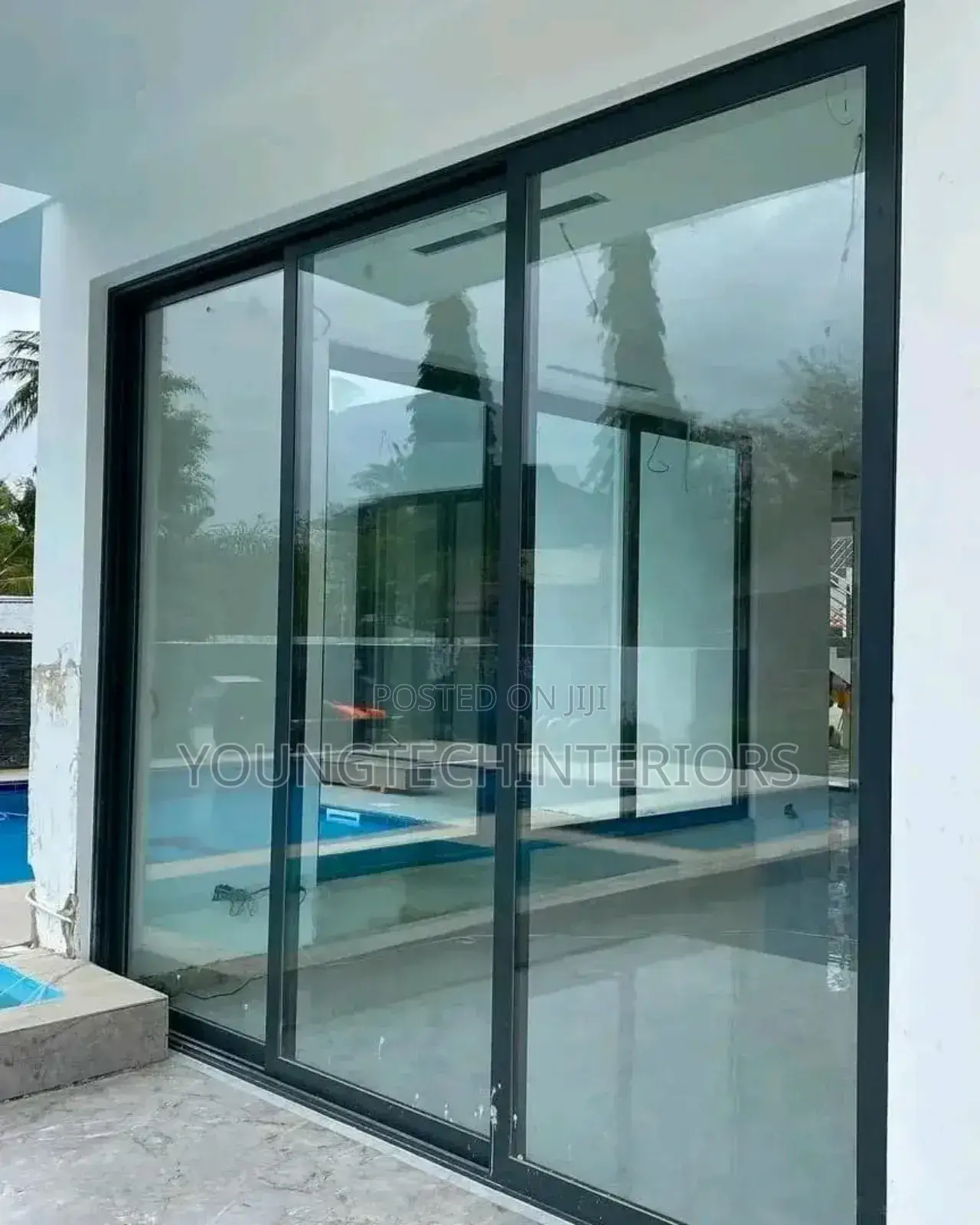 Aluminium and Glass Sliding Door