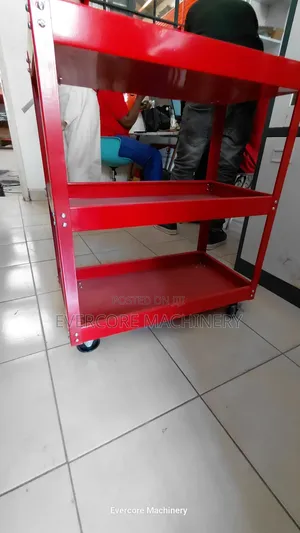 Heavy-Duty 3-Drawer Tools Trolley – Organize Like a Pro! 