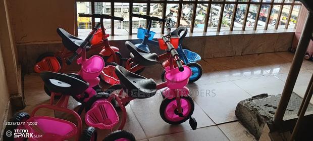 Tricycle Multicolored For Kids(Available In Pink,Blue,Red)