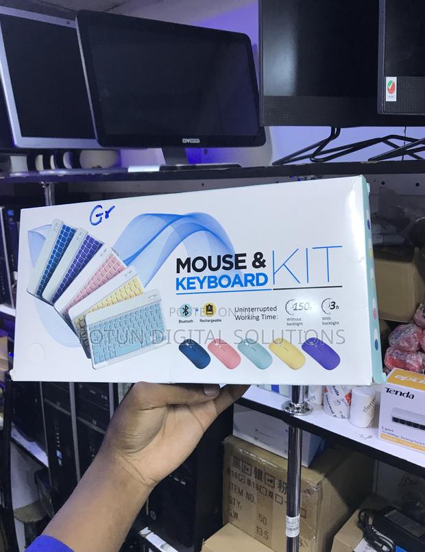 Rechargeable Gaming Keyboard Mouse Combo - RGB Backlit - main view
