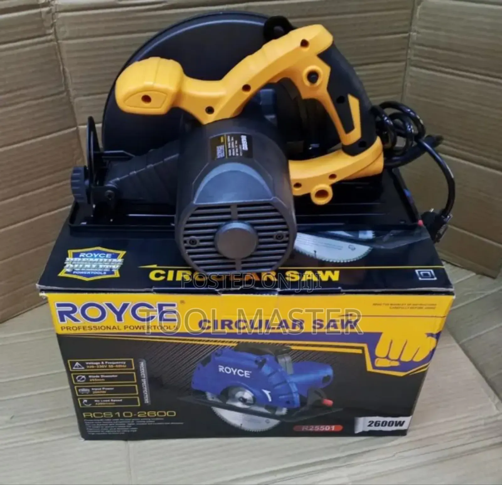 10" Royce Circular Saw/2600watts Electric Circular Saw