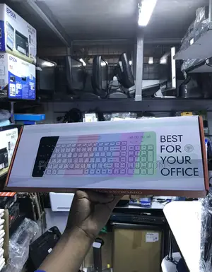 Wireless Desktop Keyboard - Full Size With Quiet Keys