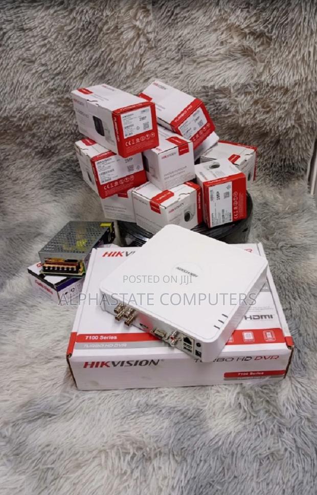 4 Camera CCTV Kit With Night Vision 1080p Full Motion Detection CCTV