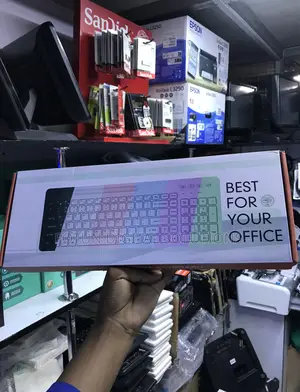 Slim Wireless Keyboard - Ultra-Thin Modern Design