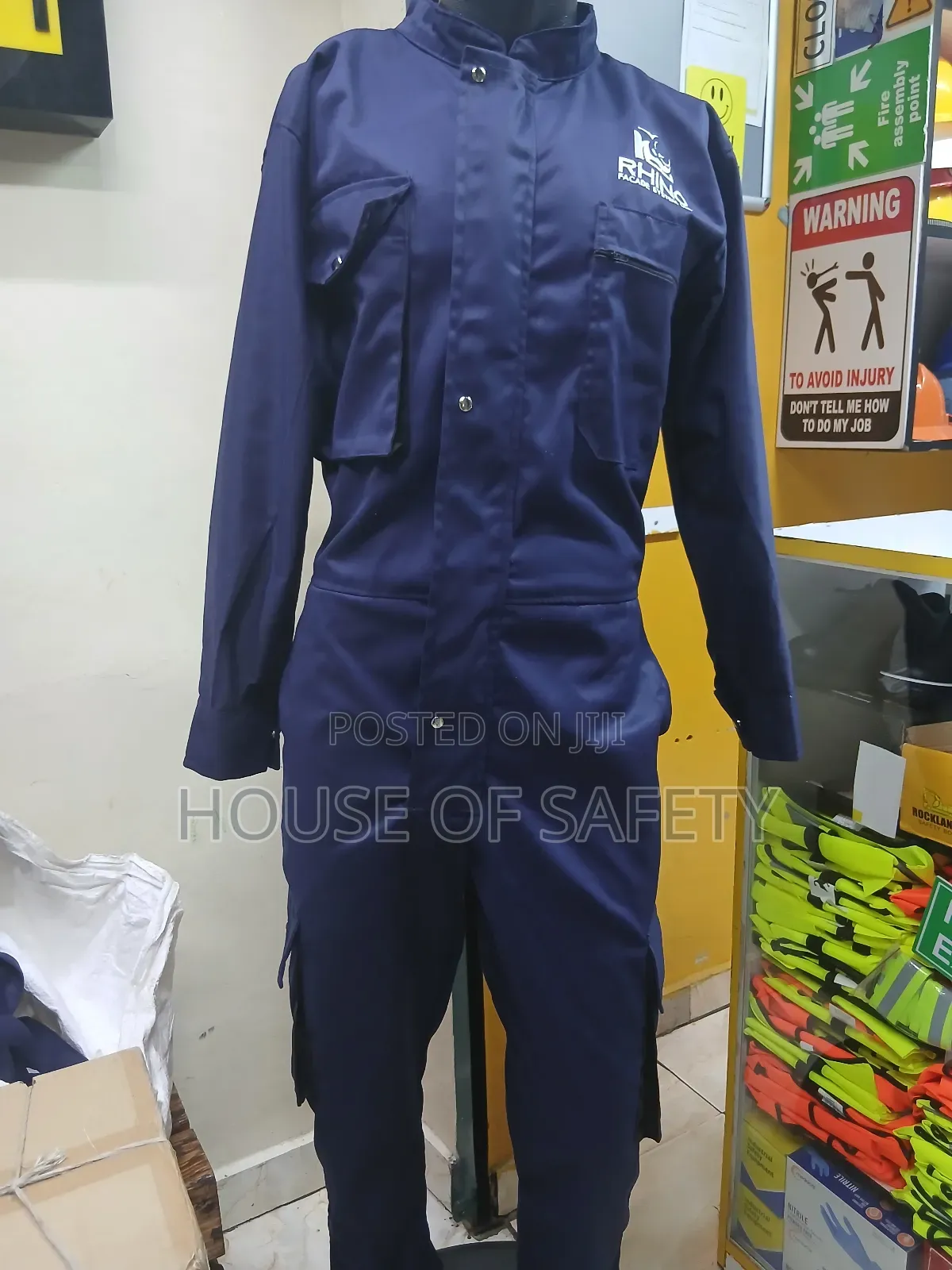Ddurable Strong Protection Safety and Workwear Overall