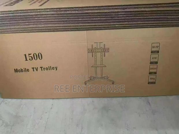 Mobile Tv Trolley Fit 32-75 Brand New With Wall Mount