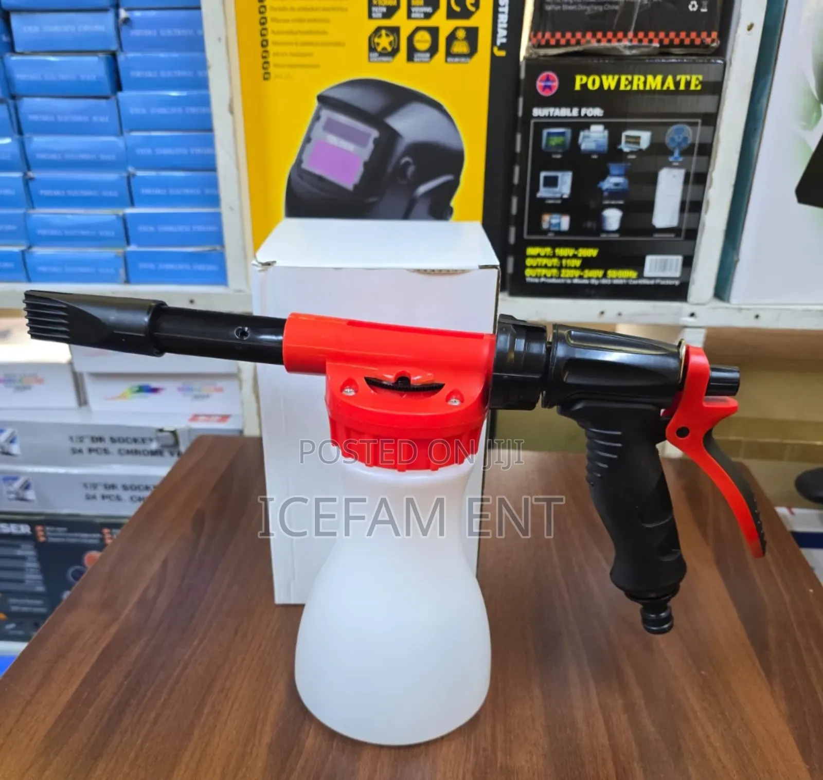 Foam Gun Cleaner With Single Nozzle
