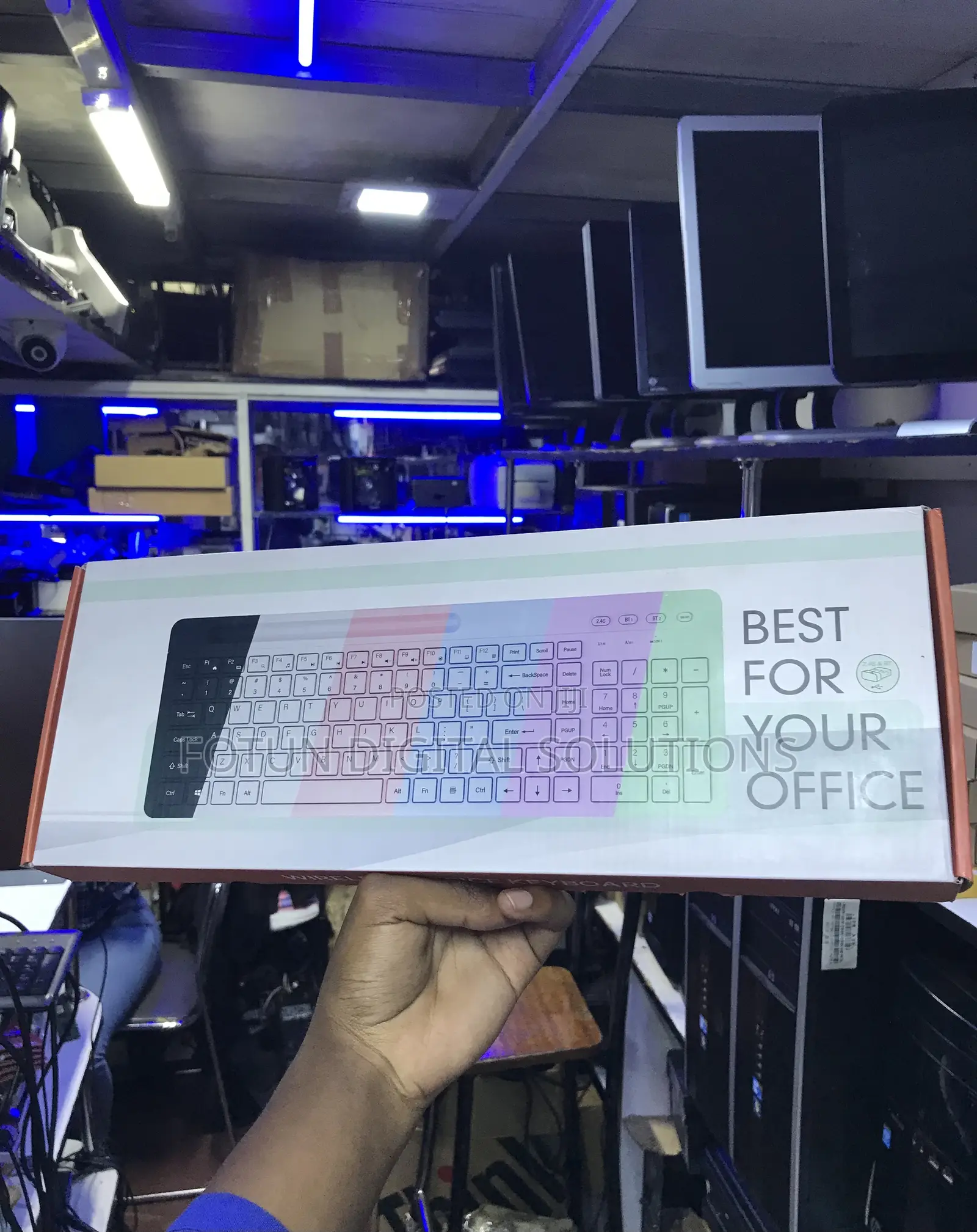 Affordable Wireless Keyboard - Reliable Easy to Use