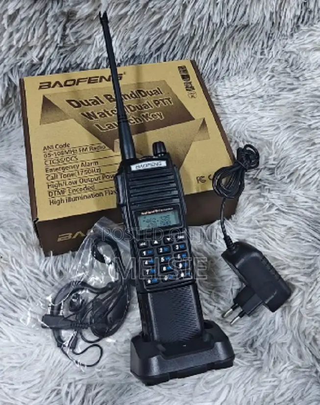 Baofeng Uv82 Plus 8w Walkie Talkie Reliable 8-Watt Radio