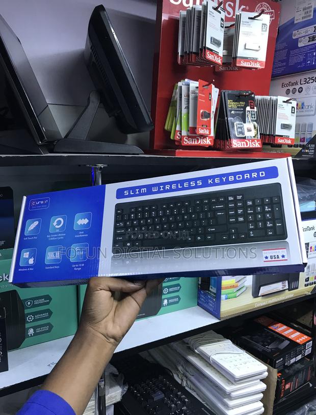 Slim Wireless Keyboard - Modern Minimalist for Clean Desks - main view