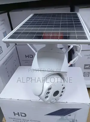 Outdoor Ubox 4g Sim Card Solar Powered Camera