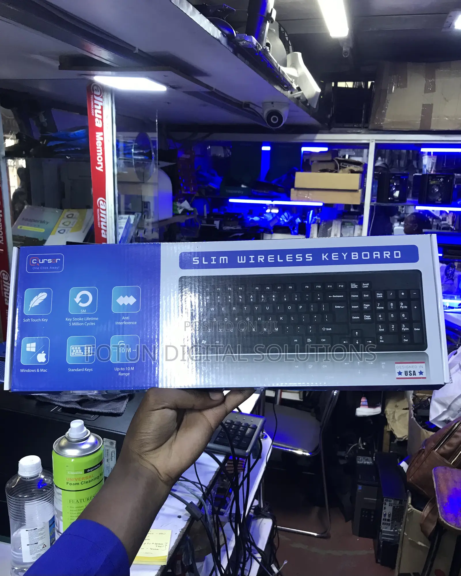 Affordable Slim Wireless Keyboard - Basic Reliable