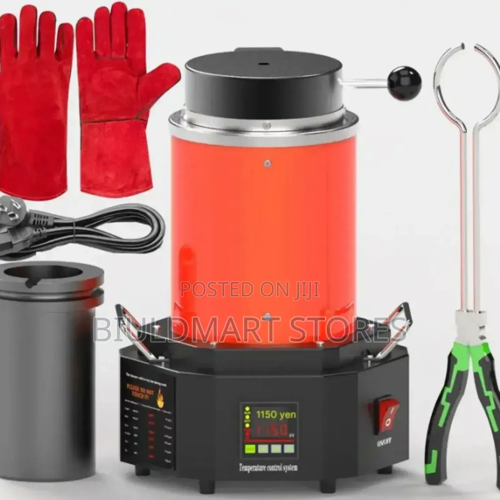 Jewelry Tools 3kg Melting Furnace Mini Portable Silver Melting Furnace