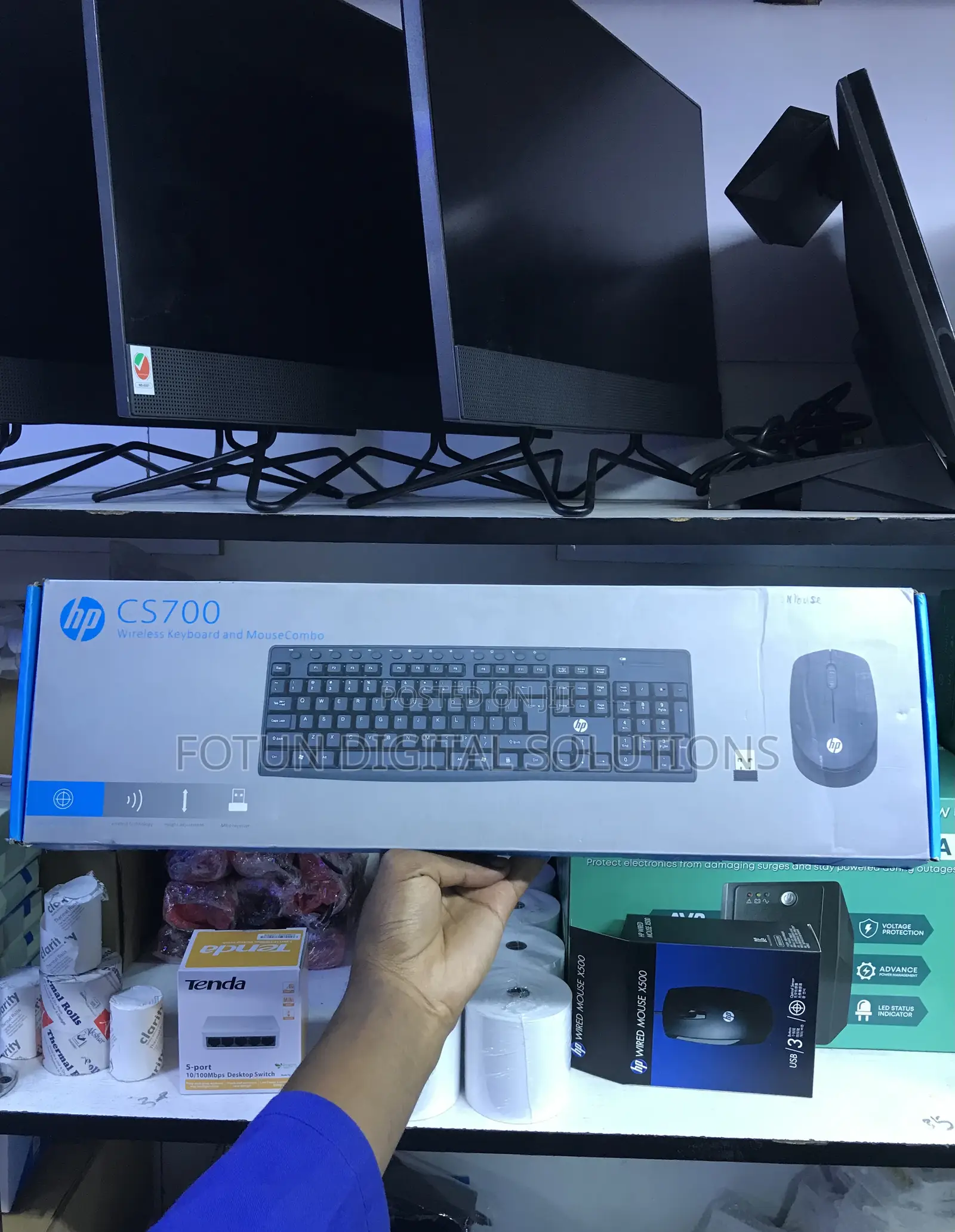 Hp Cs700 Wireless Combo - Affordable Productivity Pack