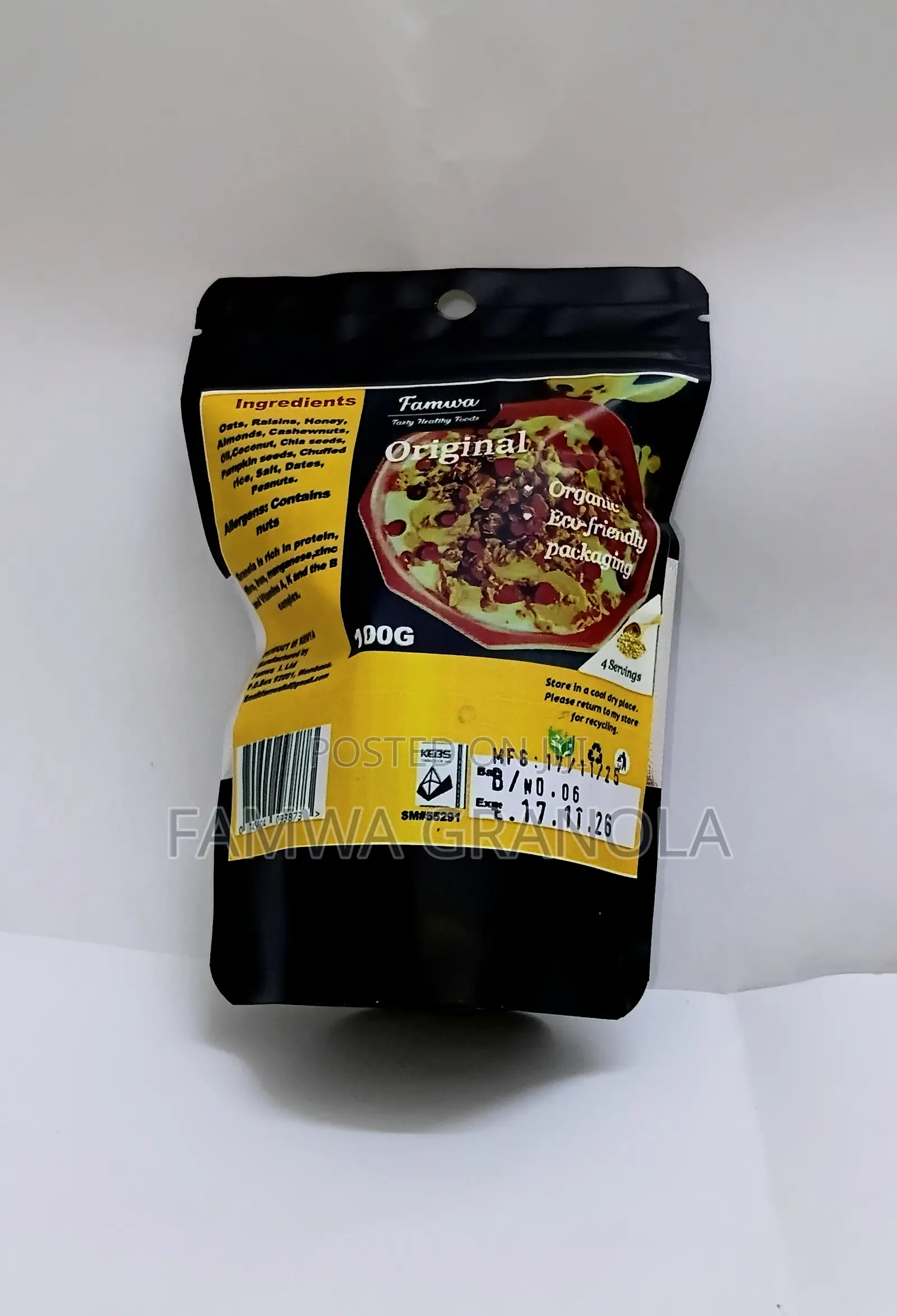 Original and Cinnamon Granola
