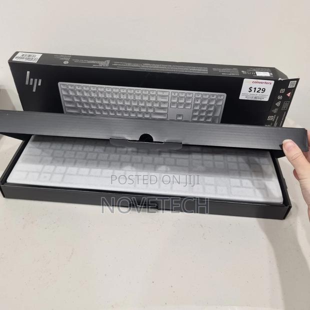 Hp 970 Programmable Wireless Bluetooth Keyboard Windows Macos Usb-C - thumbnail 2