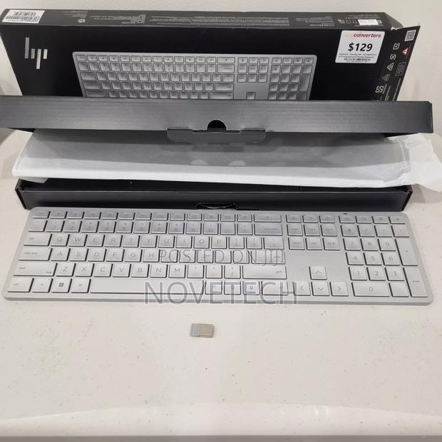 Hp 970 Programmable Wireless Bluetooth Keyboard Windows Macos Usb-C - thumbnail 3
