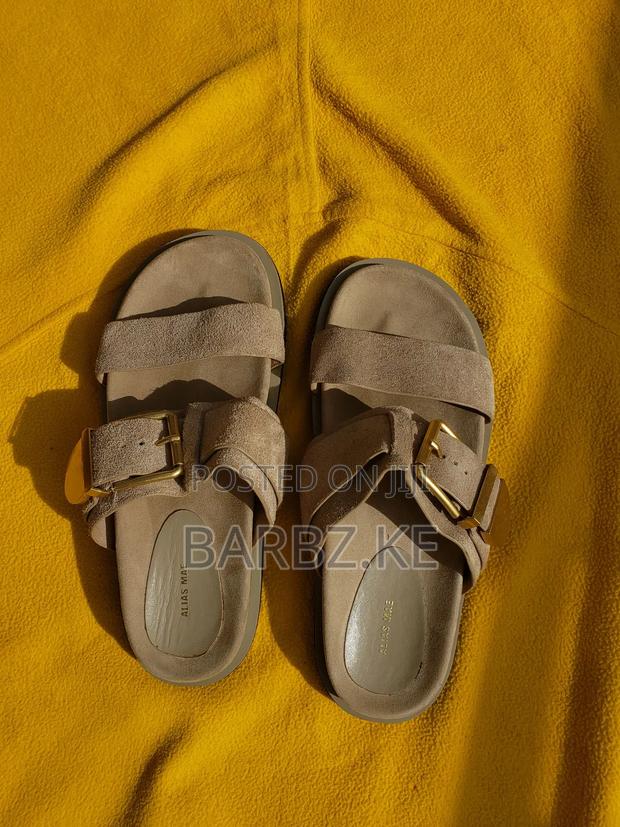 Cool Brown Sandals - main view
