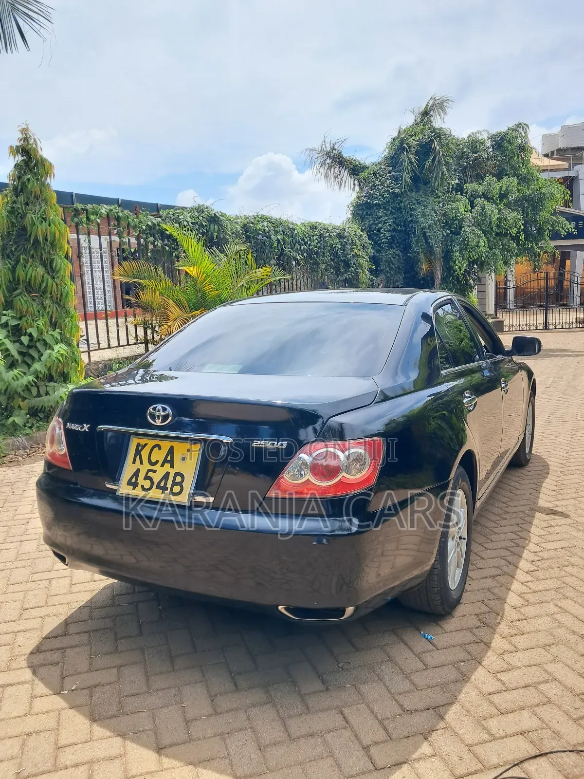 Toyota Mark X 2.5 RWD 2007 Black