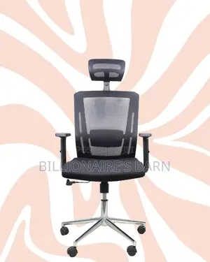 Ergonomic Mesh Chair With Headrest | Ideal for Home Office