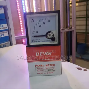 Panel Ammeter 0 to 60,30a