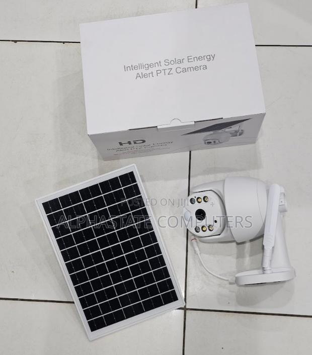PTZ Ubox 4g Wireless Solar Powered Security Camera Outdoor 360° Camera - main view