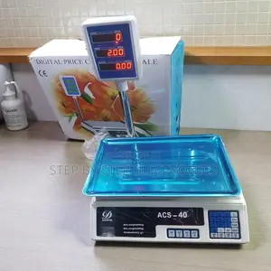 Low-Cost Acs 40 40kgs Electronic Weighing Scale With Led Display