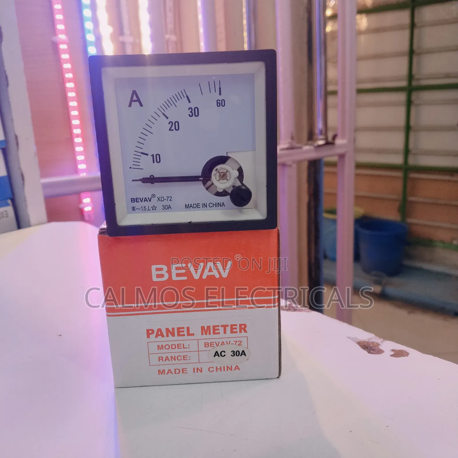 Panel Meter, Voltmeter 30a
