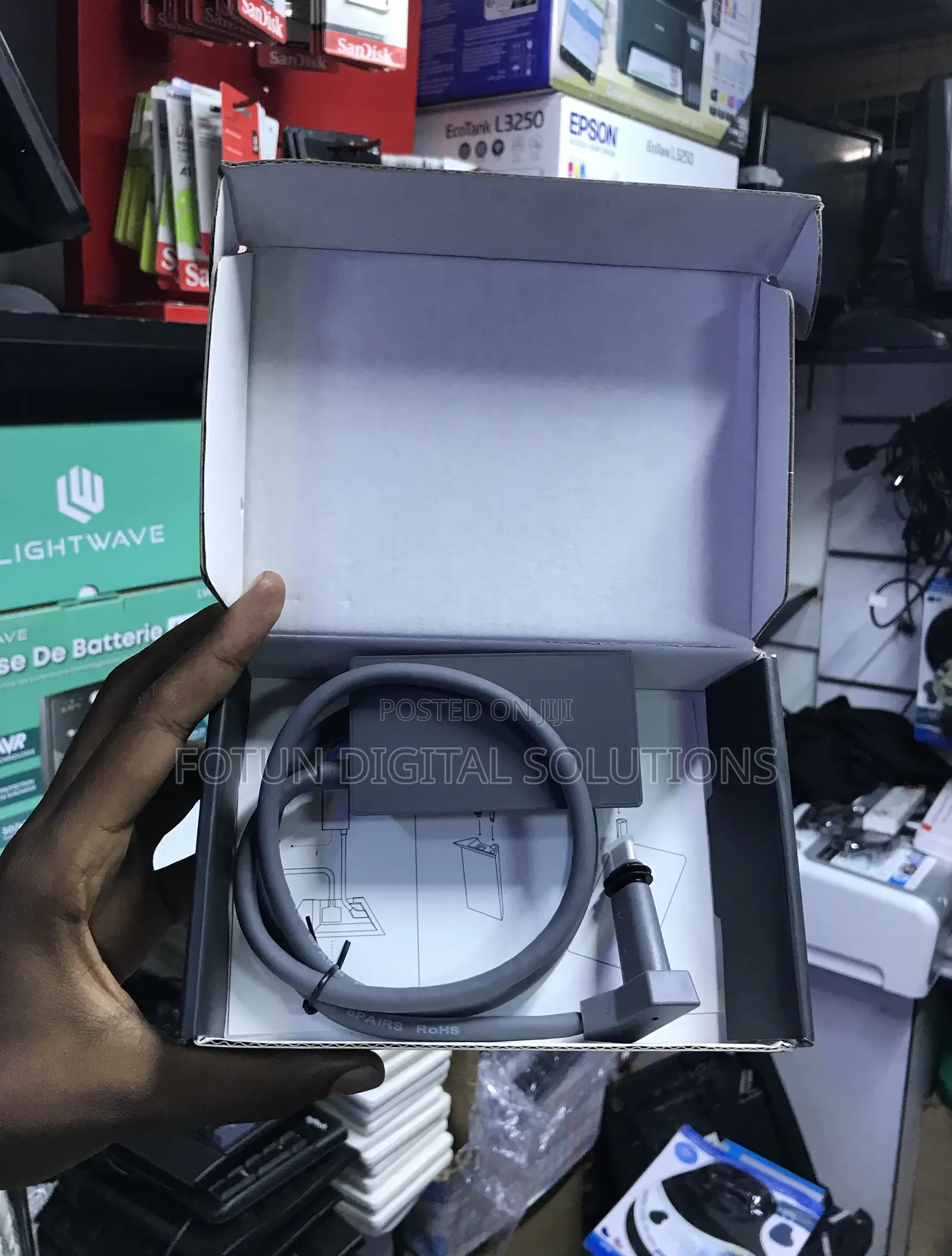 Starlink Ethernet Adapter V2 - For Lag-Free Gaming Streaming