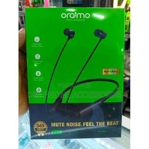 Oraimo Necklace 5 Wireless Earbuds - thumbnail 2