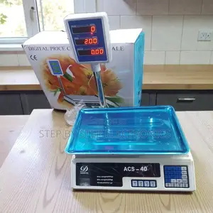 Acs40 Weight and Price Computing Electronic Scale 40kgs Digital Led