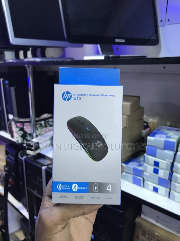 Hp W10 Rechargeable Mouse - Budget-Friendly Efficient - main view