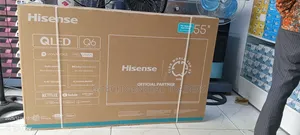 Hisense 55inch Qled Q6 Smart Tv, Youtube,Netflix With Voice Control