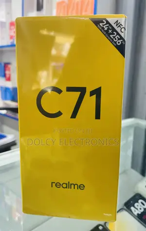 New Realme C71 256 GB Black