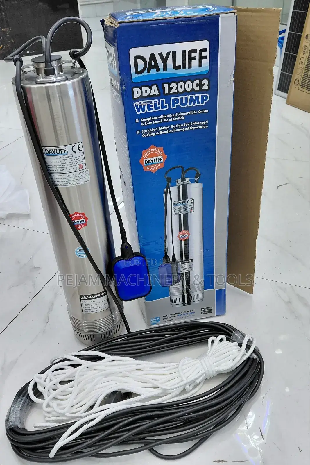 Dayliff Dda1200c2 Submersible Well Pump