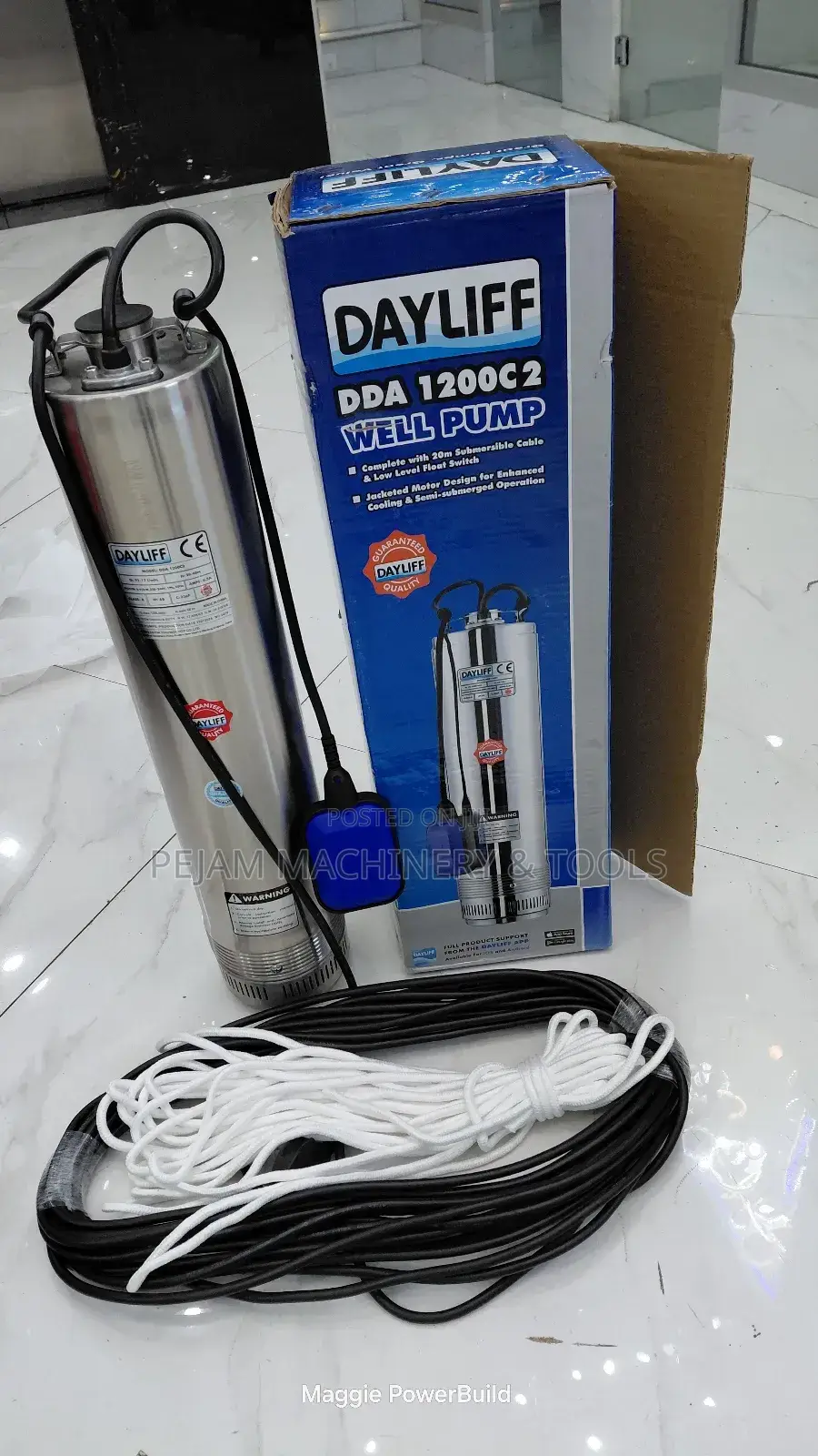 Dayliff Dda1200c2 Submersible Well Pump