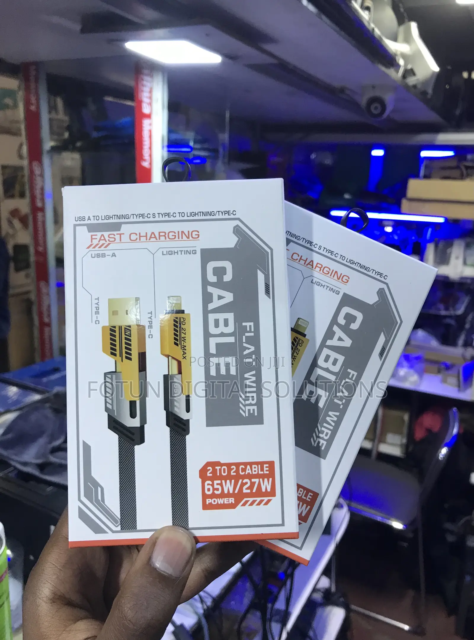 Universal 2-in-1 Fast Charging Cable Set - For All Devices