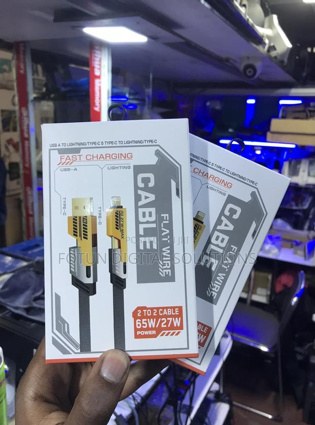 Universal 2-in-1 Fast Charging Cable Set - For All Devices