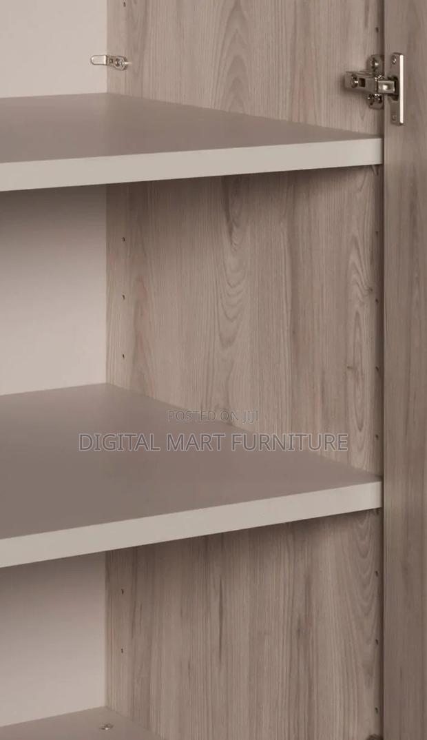 Three-Door Veneered Wood Cabinet - thumbnail 2