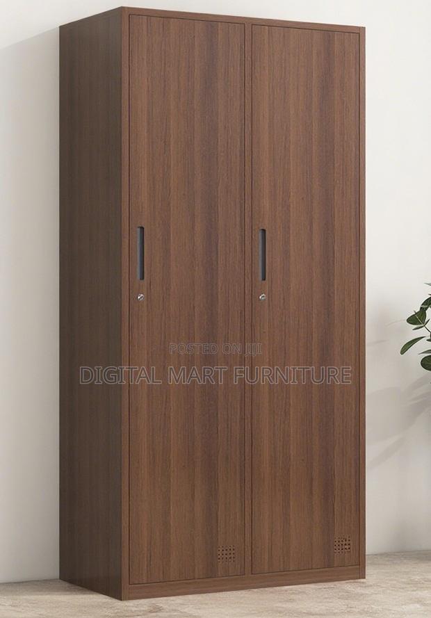 Three-Door Veneered Wood Cabinet - thumbnail 5
