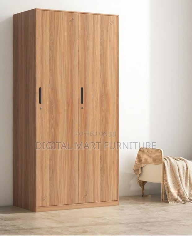 Three-Door Veneered Wood Cabinet - thumbnail 8