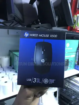 Hp X500 Usb Mouse - Budget-Friendly Wired Mouse