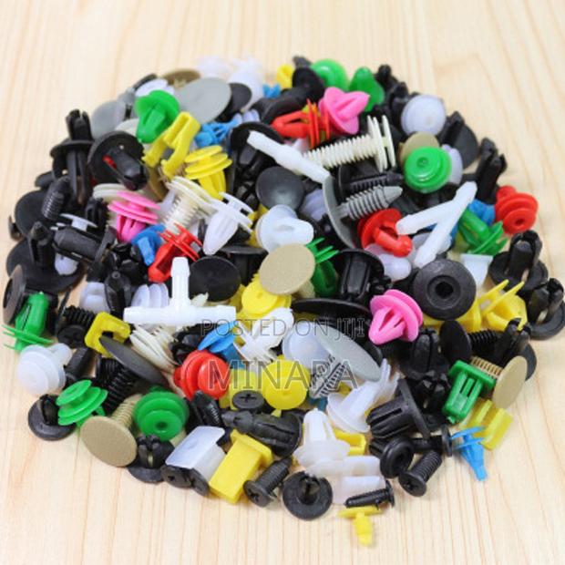 500 Pcs, Auto Body Clips, Mixed Trim Retainer Clip, Plastic Car Rivets - thumbnail 2