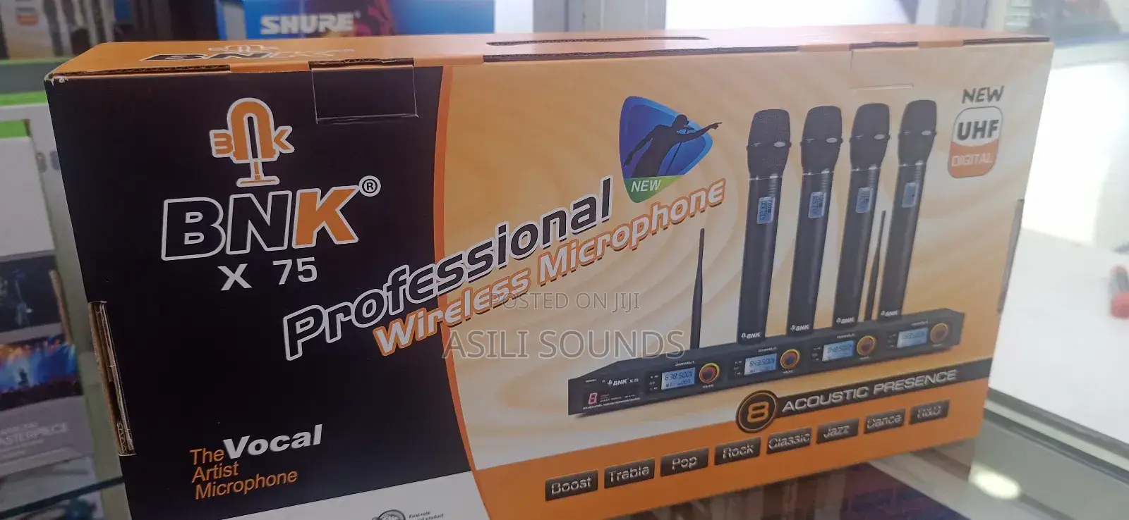 Microphone BNK 4 in 1 Wireless