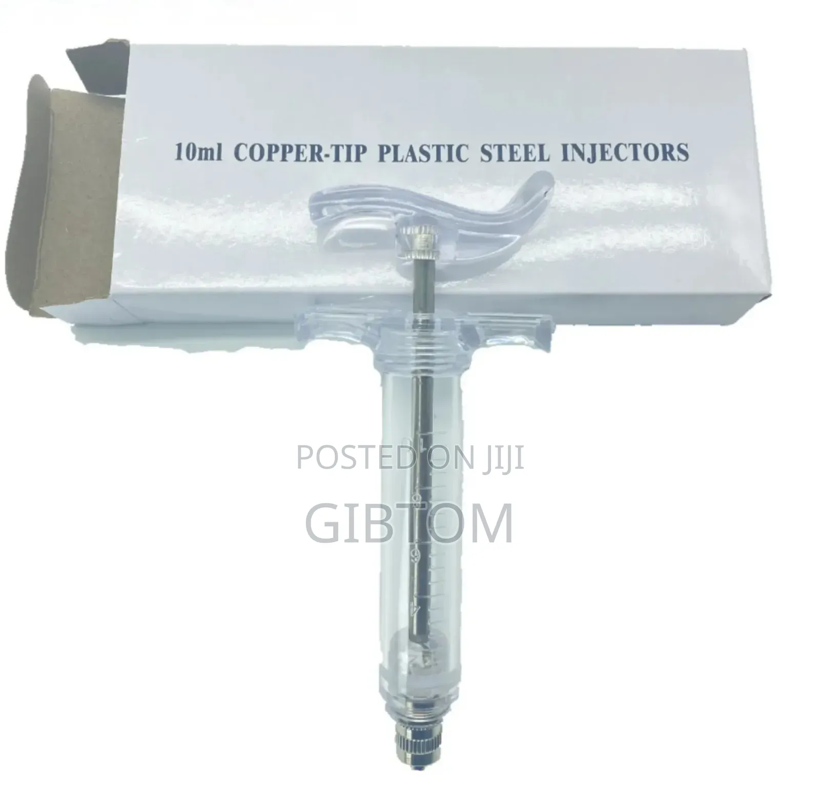 10ml Hard Reusable Syringe for Livestock Veterinary Use.