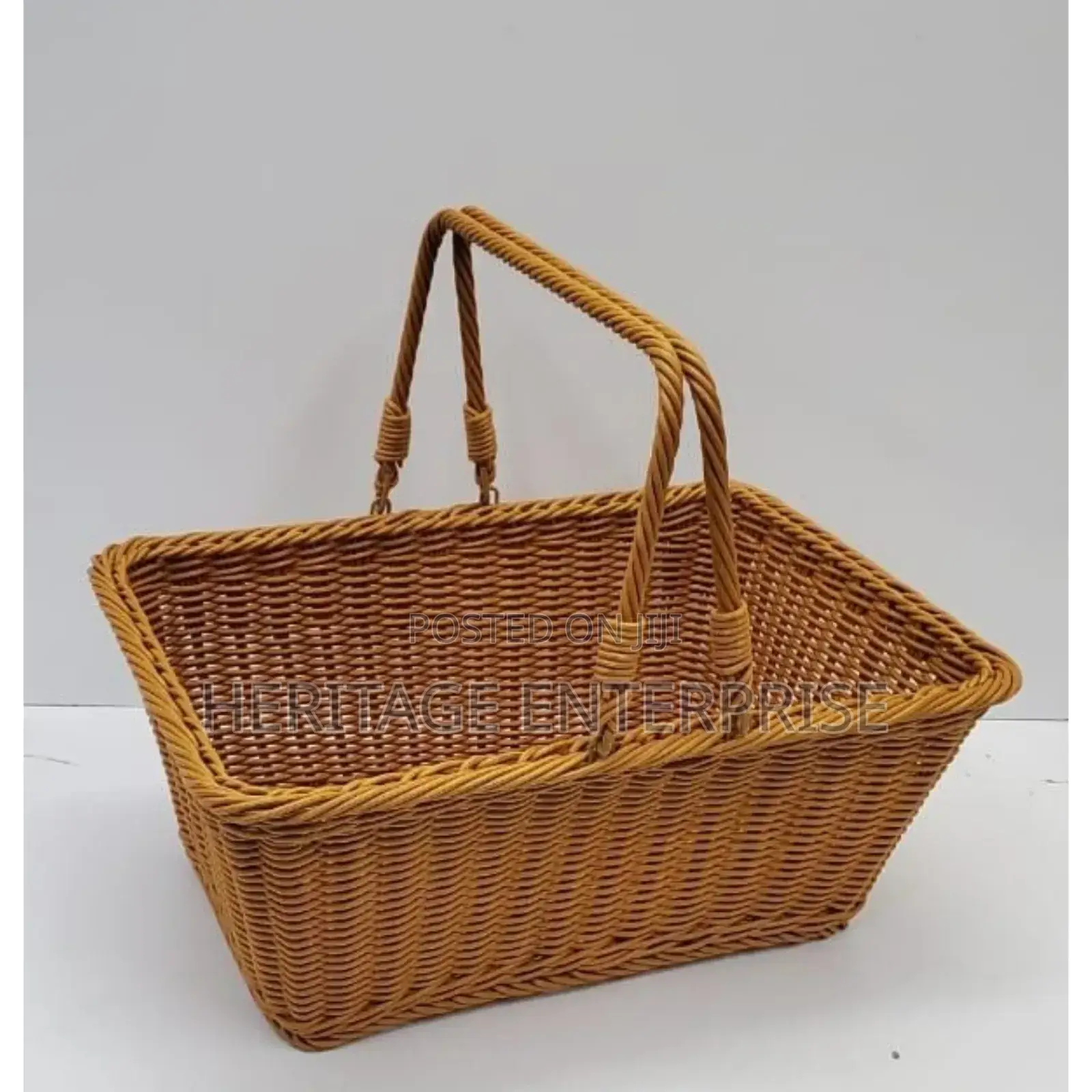 Wicker Shopping Basket
